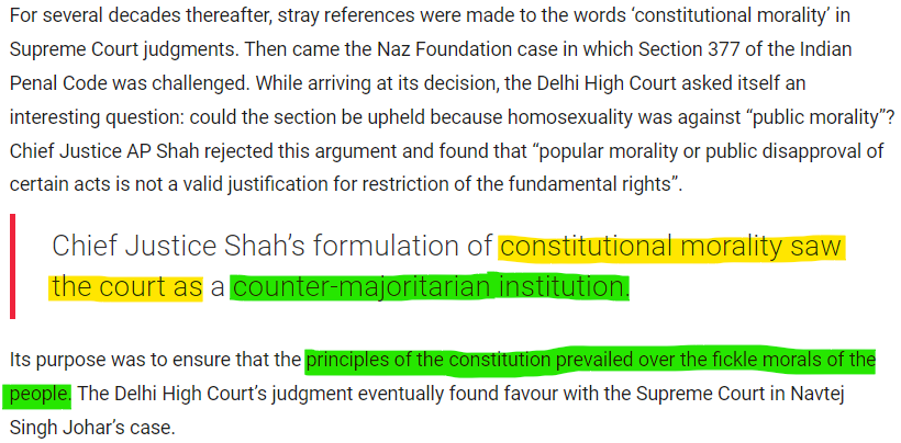 Drishtikone Newsletter #350: Indian Judiciary - Constitution and Moral Masquerades