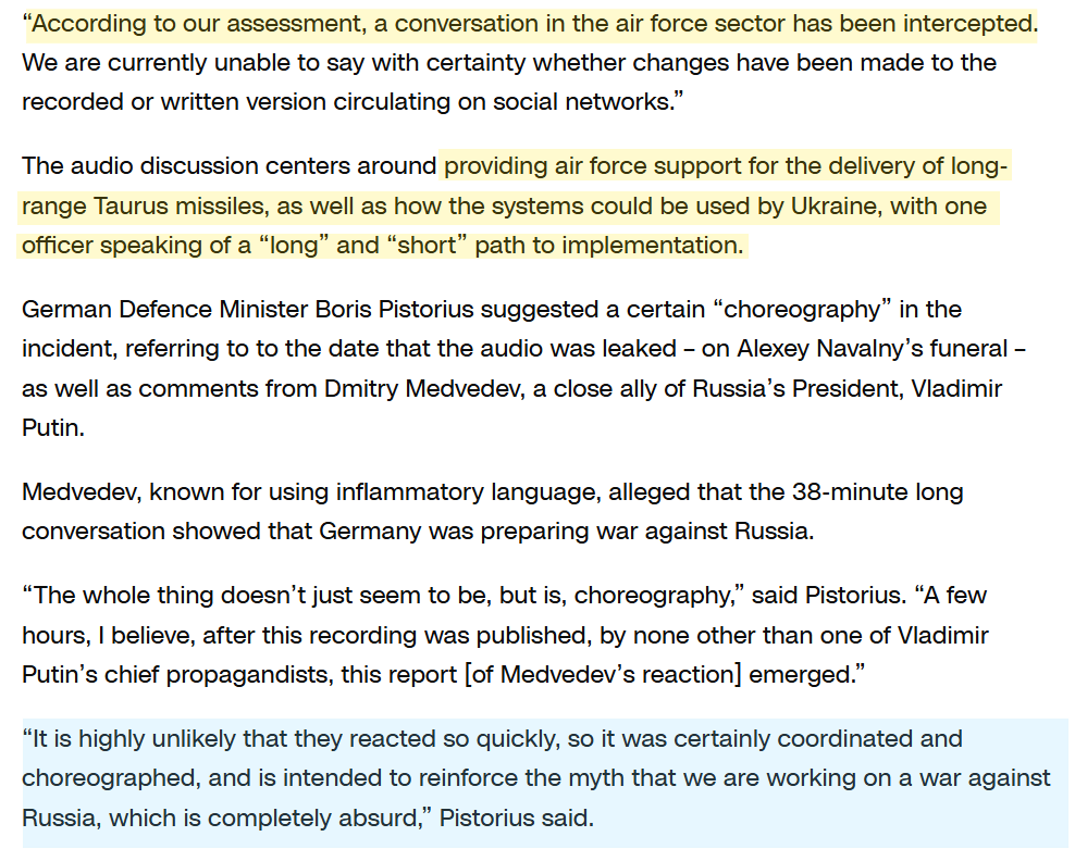 The War is Coming: Europe Prepares For a War of Its Own Making