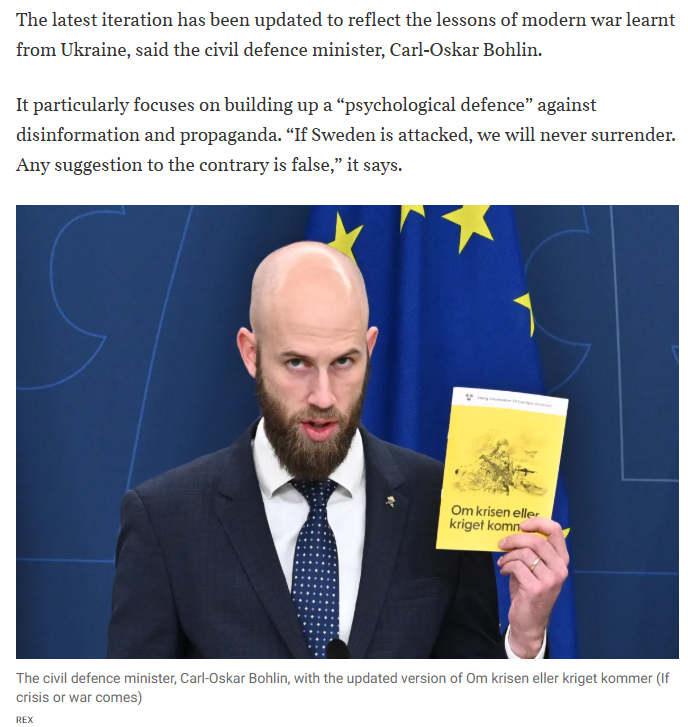 The War is Coming: Europe Prepares For a War of Its Own Making