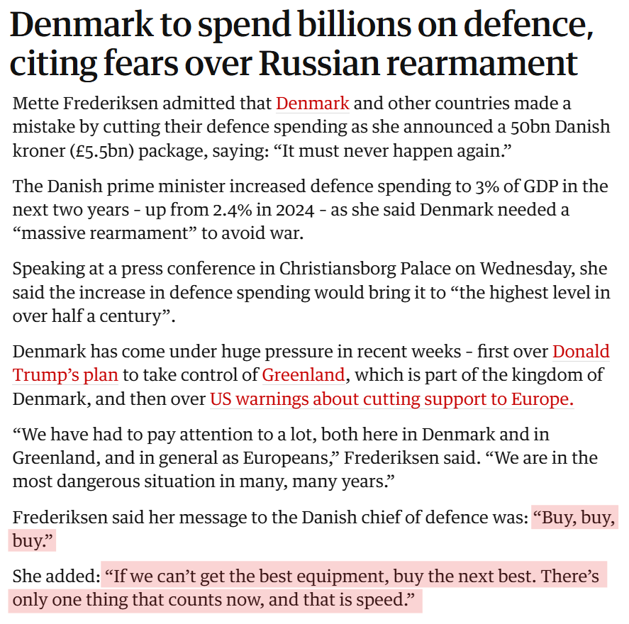 The War is Coming: Europe Prepares For a War of Its Own Making