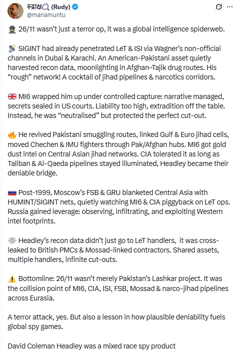 Inside the Web: How 26/11 Exposed the Global Machinery of Terror and Trade