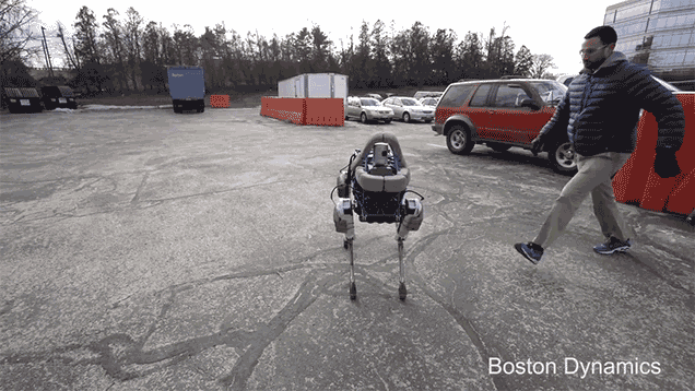 Boston Dynamics courtesy Daily Mail