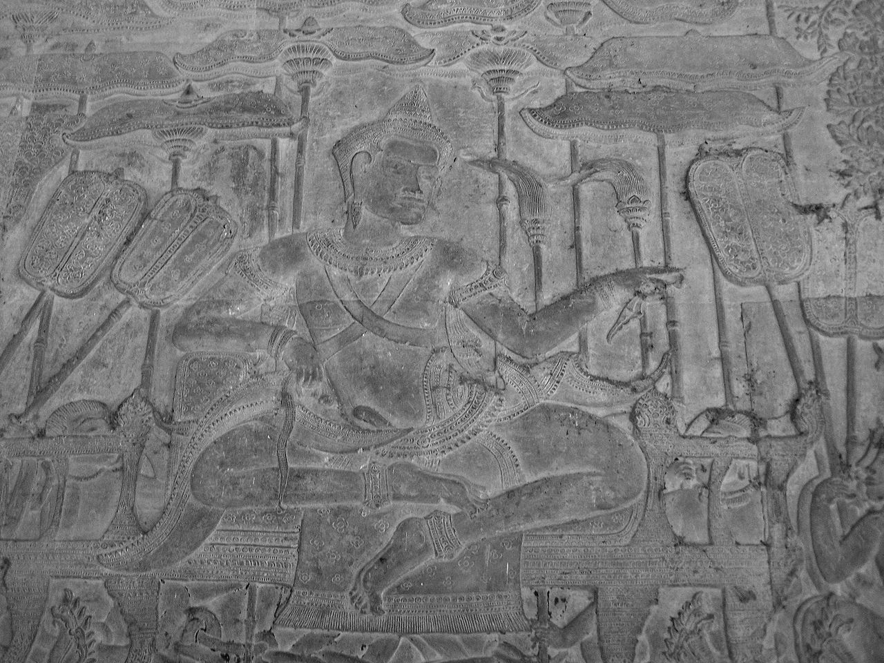 King Suryavarman II, the builder of Angkor Wat