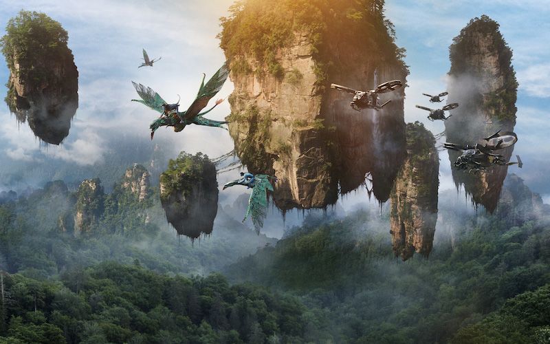 Avatar's Floating mountains