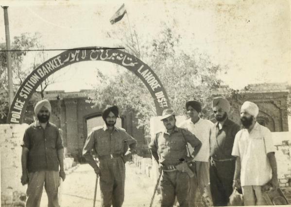 Indian Army in Lahore district - in sight of Lahore city itself