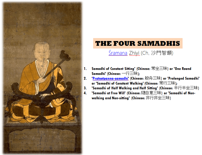 Zhiyi - The Four Samadhis
