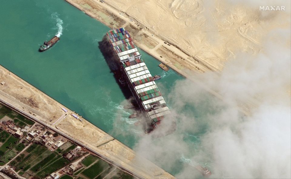 The megaship Ever Given blocked the Suez Canal for almost a week