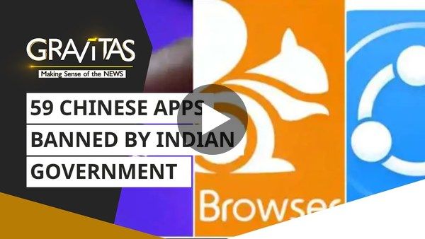Gravitas: India bans 59 Chinese apps | Tiktok, UC browser on the list