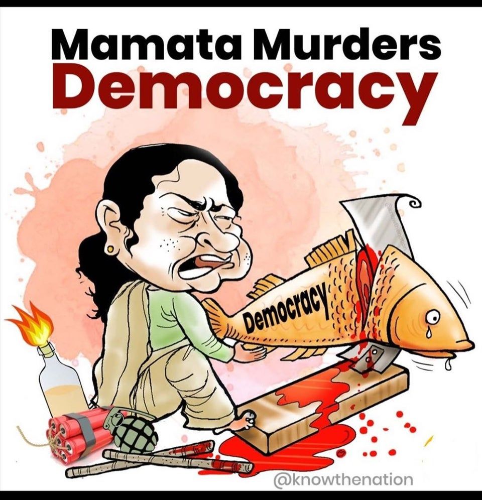 r/IndiaSpeaks - Mamata's recipe for tyranny: crude bomb, chemical in water cannon, lathis and brute police force.