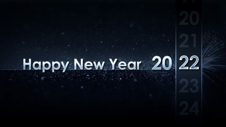 New Year 2022 and new beginnings