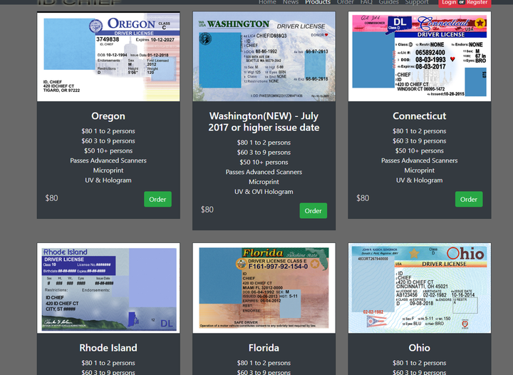 China’s leading fake id maker IDChief is back!