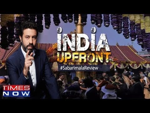 SC to review Sabarimala verdict, Will women wait for verdict? | India Upfront With Rahul Shivshankar