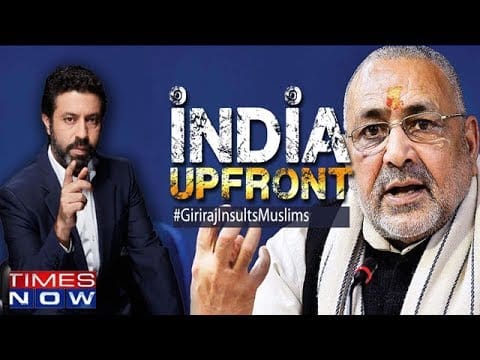 Union Minister Giriraj insults Muslims, Opposition outraged | India Upfront With Rahul Shivshankar