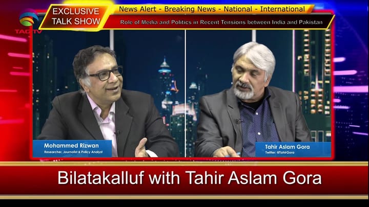 Role of Media and Politics in India Pakistan Tensions – Bilatakalluf with Tahir Gora @TAG TV