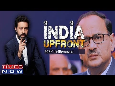Supreme Court decides fate, CBI boss Alok Verma shunted | India Upfront With Rahul Shivshankar