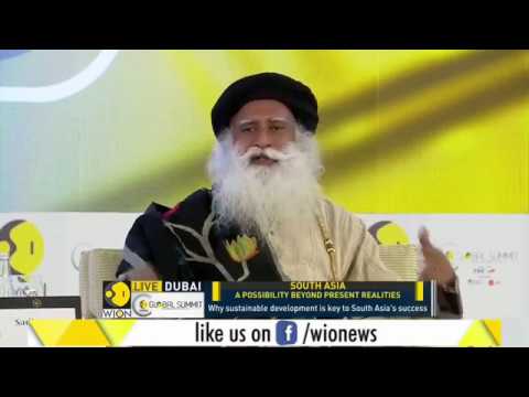 At WION Global Summit, Sadhguru explains what drives human soul to resort to violence