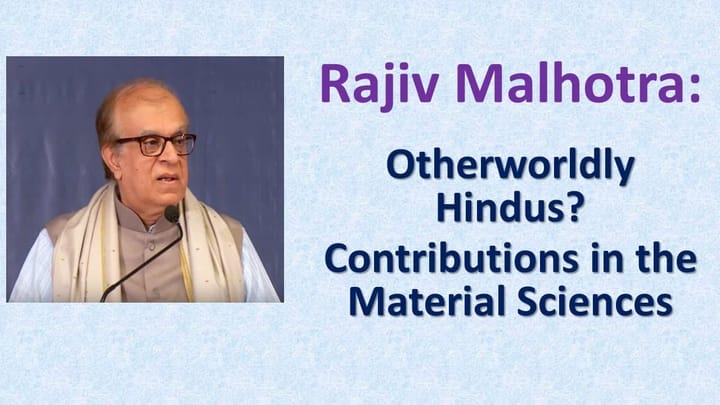 Hindu Society was Not Otherworldly; India has been an Important Part of World History  #4