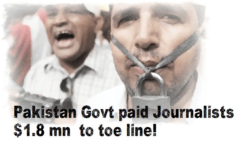 Pakistan Govt paid $1.8 mn to journalists from Secret Government Fund