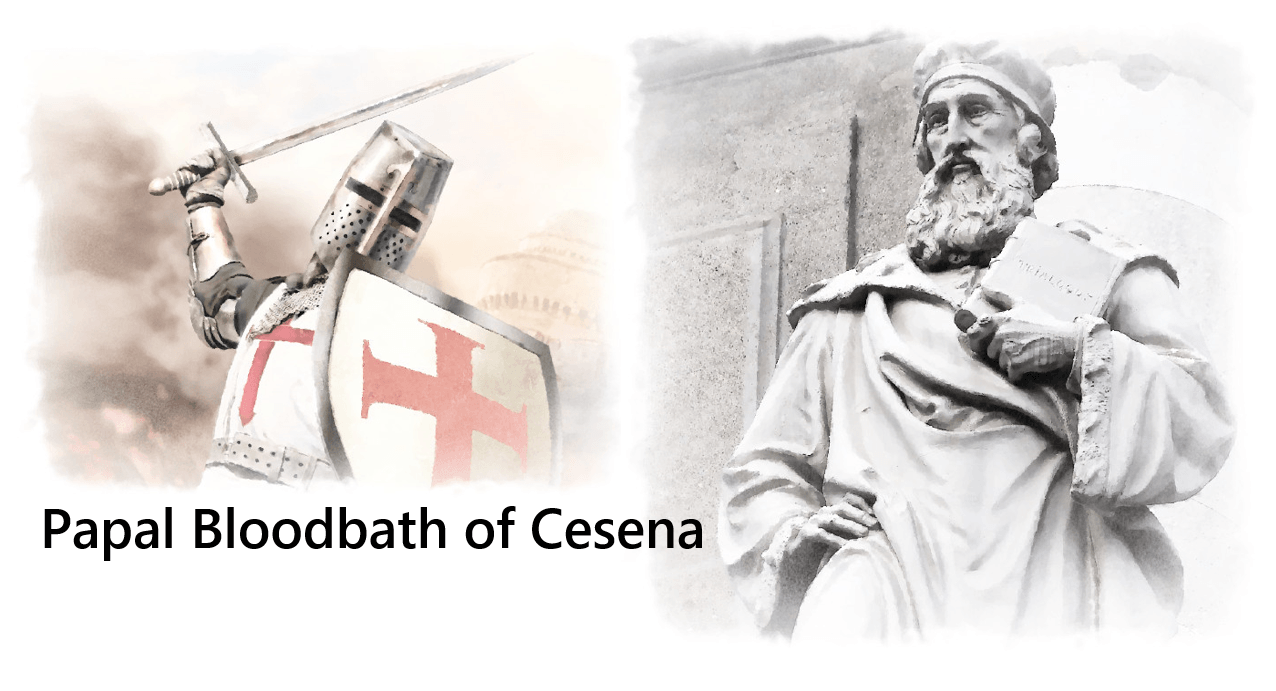                               Cesena Bloodbath: How Pope’s Forces Killed 2000 in Cesena to Expand in Italy                             
                              