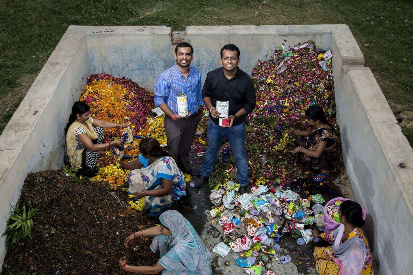 HelpUsGreen – An Innovative Start-up Recycling Religious Floral Waste