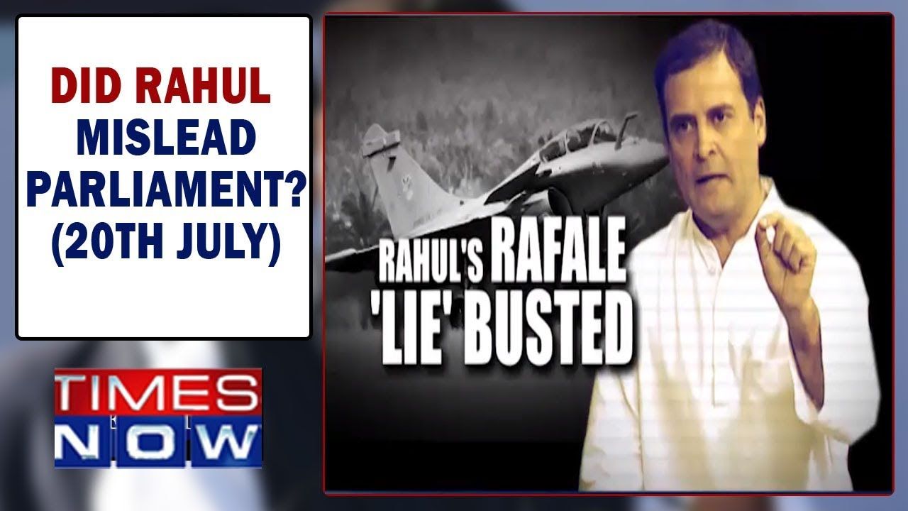 Rahul Gandhi's Rafale Strike Backfires | India Upfront With Navika Kumar