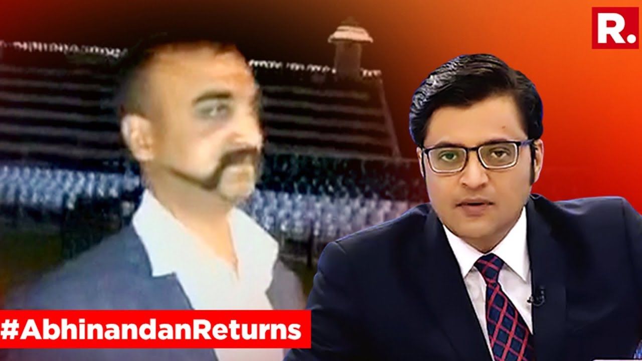 India's Brave IAF Warrior Wing Commander Abhinandan Returns Home | The Debate With Arnab Goswami