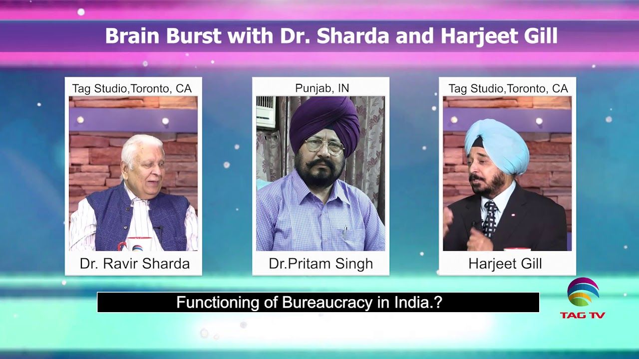                               Talk on "Functioning of bureaucracy in India.?" @Brain Burst on TAG TV                             
                              