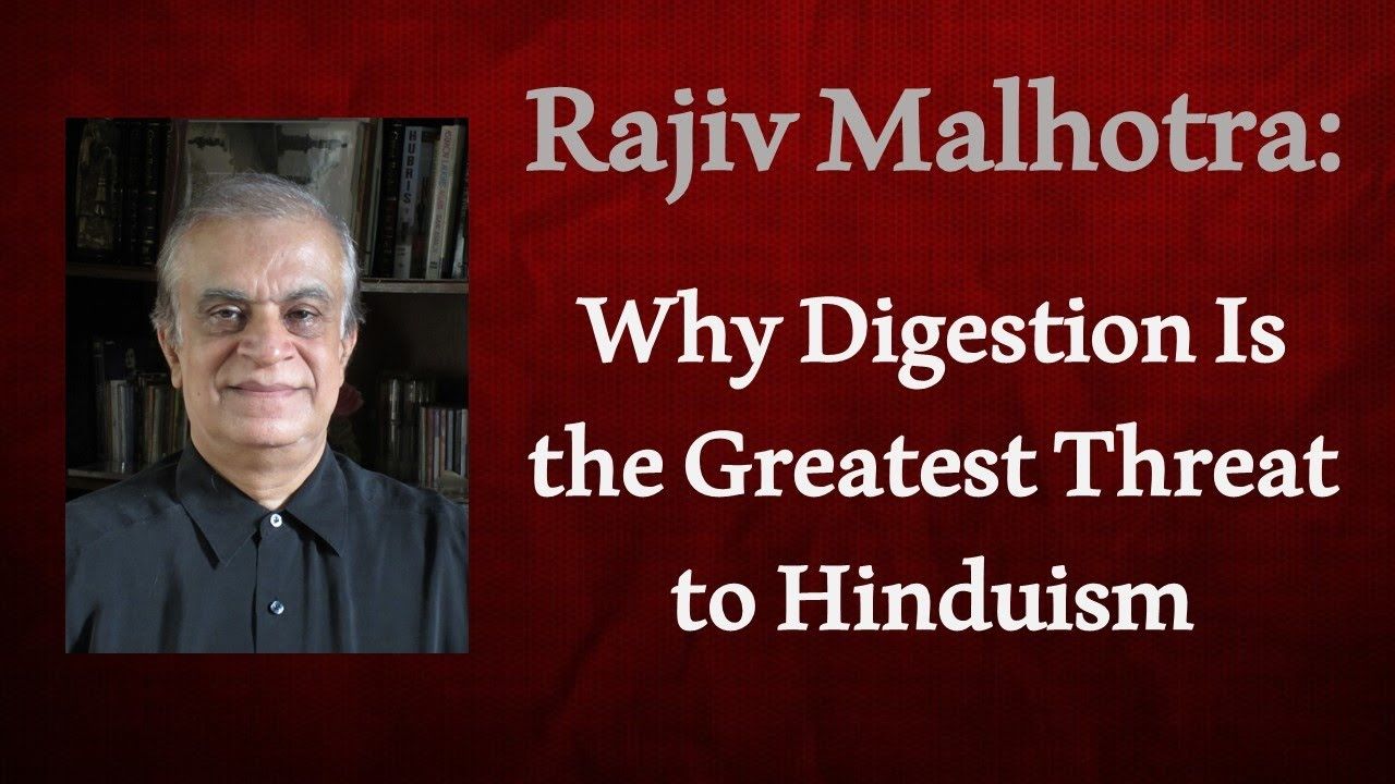 Why Digestion Is the Greatest Threat to Hinduism: Rajiv at Duke University #8