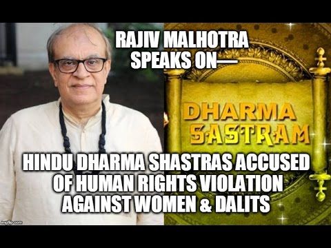 Hindu Dharma Shastras Accused of Human Rights Violation Against Women & Dalits #4