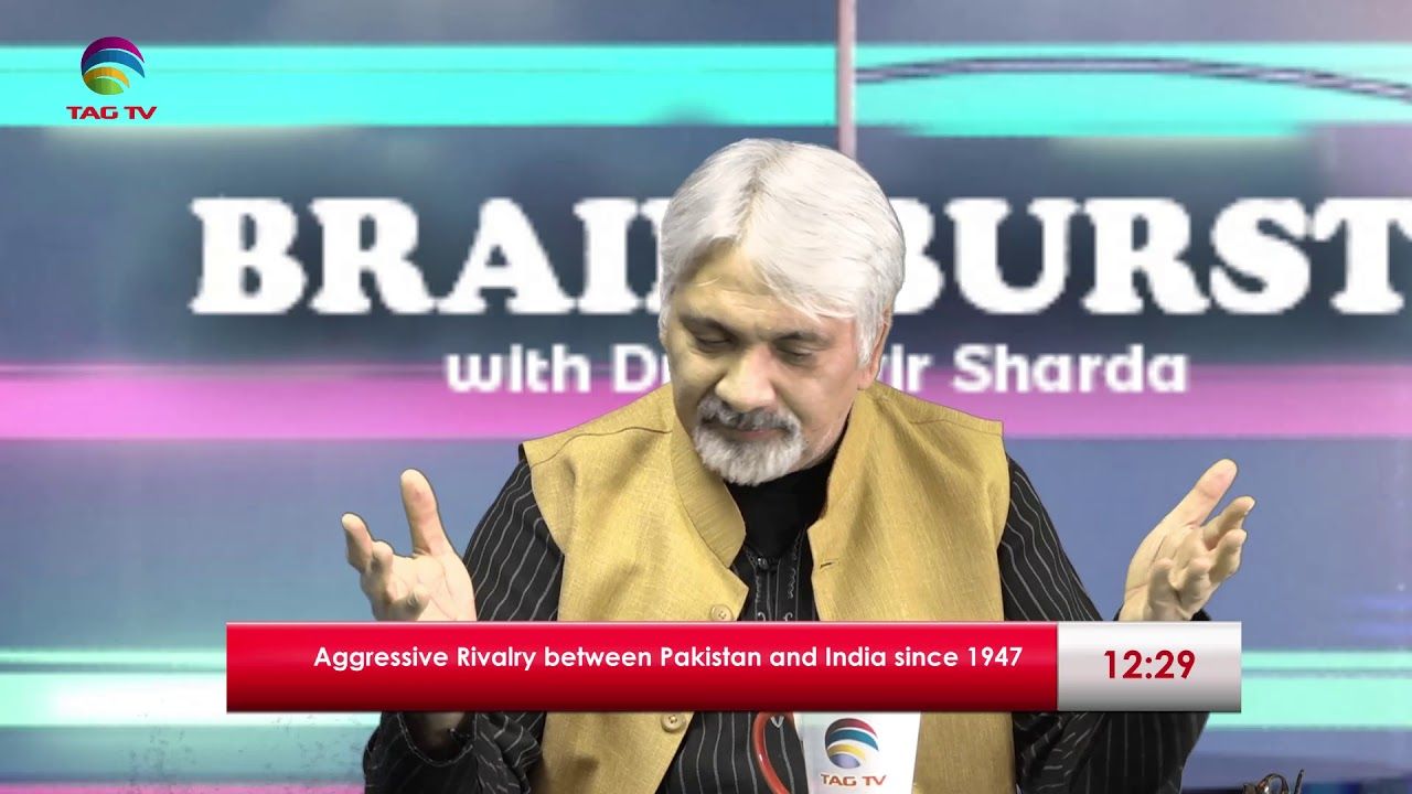 Tahir Gora with Dr. Sharda on India Pakistan issues @TAG TV