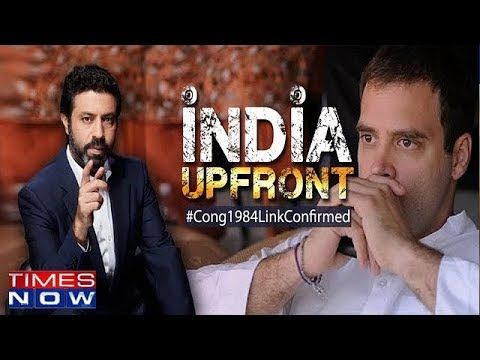 Congress linked to 1984 carnage, Will Gandhis own up guilt? | India Upfront With Rahul Shivshankar