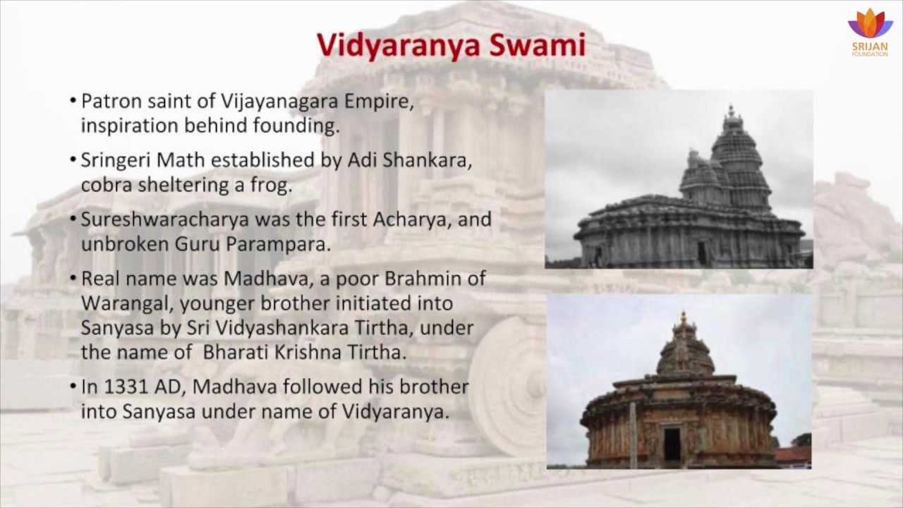 Vijayanagara: The City of Victory – A Talk By  Ratnakar Sadasyula