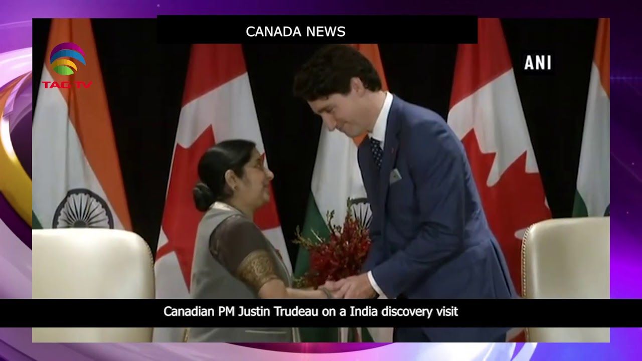                               PM Trudeau's Visit to India – Courtesy: ANI                             
                              