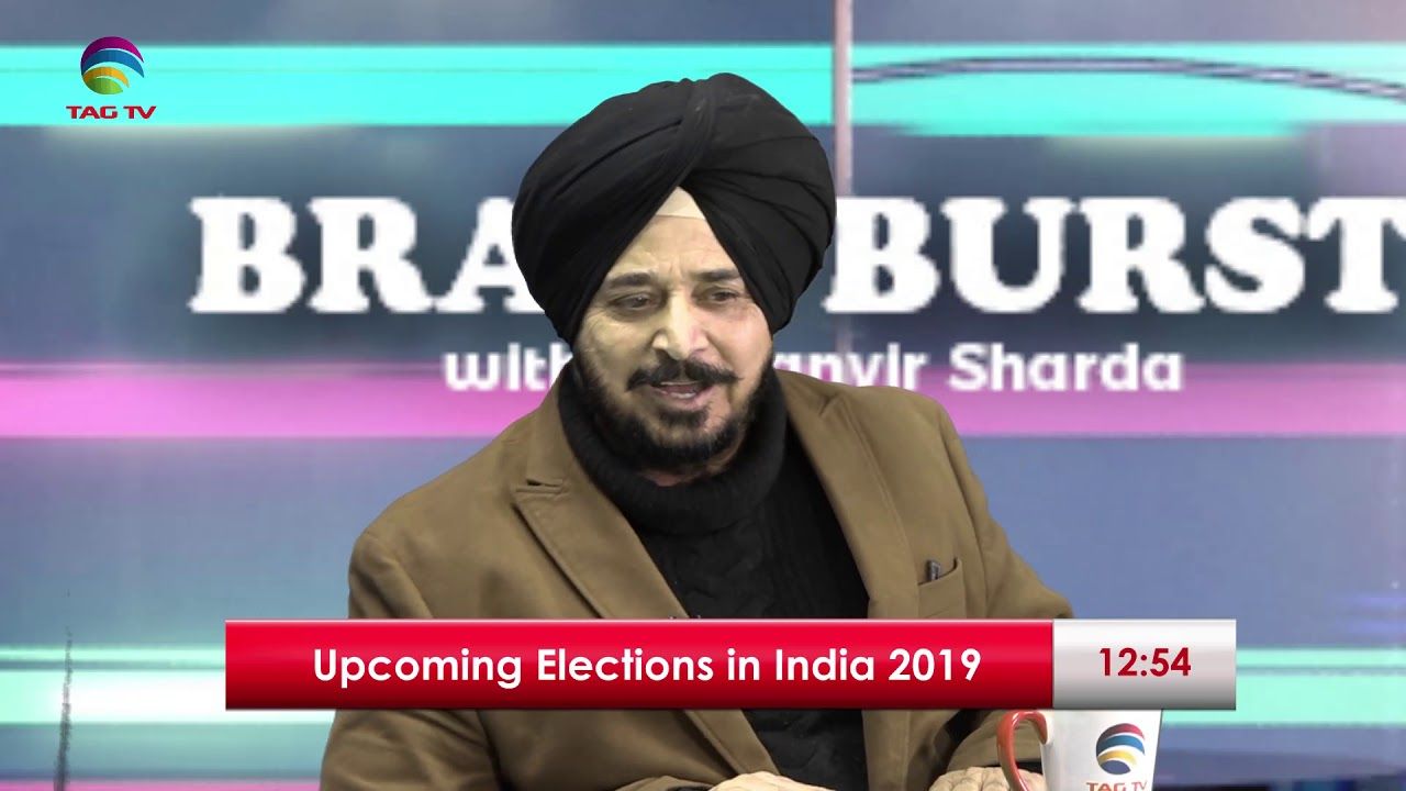 Elections in India – Harjeet Singh & Dr. Sharda in 'Brain Burst' @TAG TV