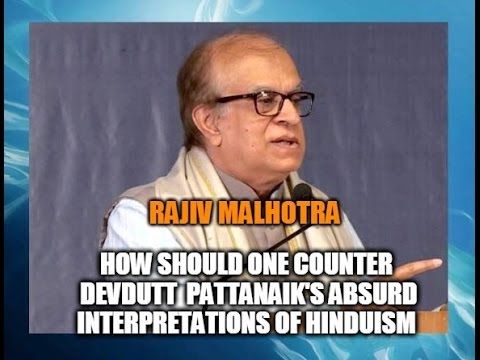 How to Counter Devdutt Pattanaik's Absurd Interpretations of Hinduism: Rajiv Malhotra #5