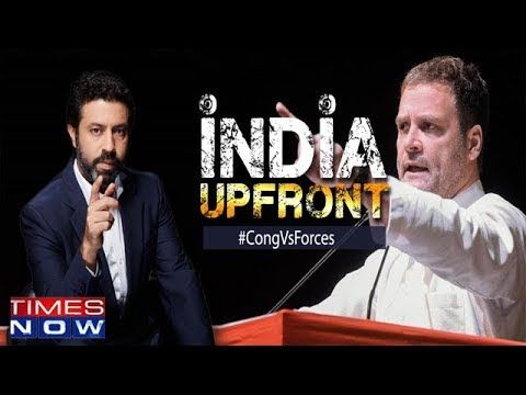 Congress doubts valour of braves, fighting the BJP or Forces? | India Upfront With Rahul Shivshankar