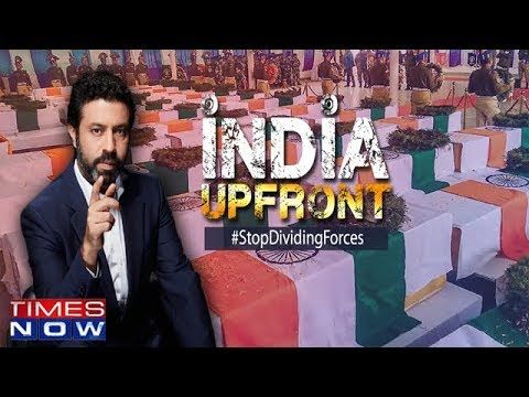 Attempt to weaken forces, Stamped caste on martyr's coffins | India Upfront With Rahul Shivshankar