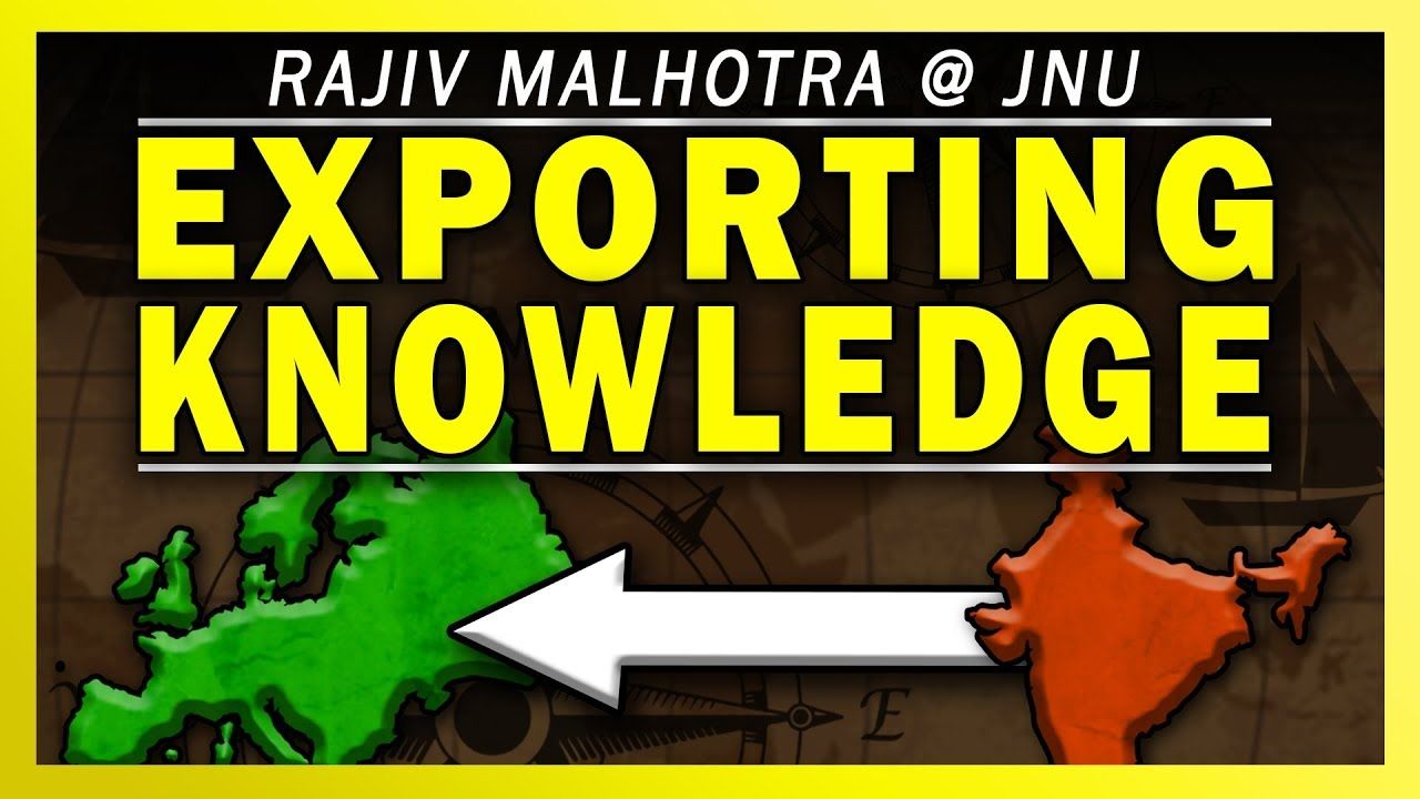 Indian Knowledge Export: Past & Future