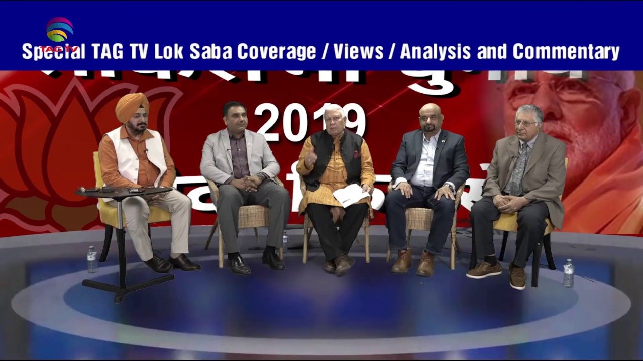 TAG TV LIVE – INDIAN ELECTIONS 2019 PART 1