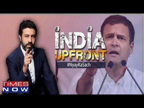 Is Congress' Nyay scheme an 'ANYAY' for middle class? | India Upfront With Rahul Shivshankar