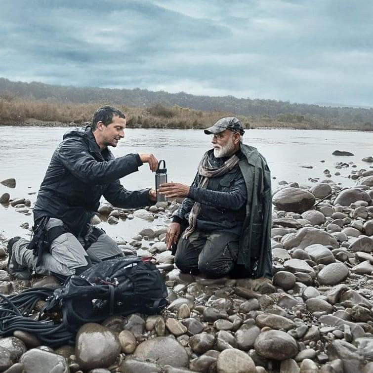                               Bear Grylls on why the Modi episode of Man vs Wild promises to be the Most watched ever!                             
                              