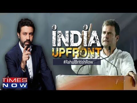 MHA seeks notice from RaGa, Is Rahul Gandhi British? | India Upfront With Rahul Shivhshankar