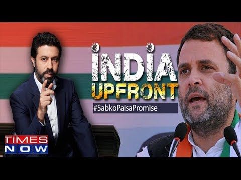 Rahul promises 'Sabko Paisa', finds 'Dole' shortcut to Delhi? | India Upfront With Rahul Shivshankar