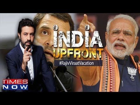 PM Modi escalates Rajiv attack, Fiercest attack on 'PARIVAR' | India Upfront With Rahul Shivshankar