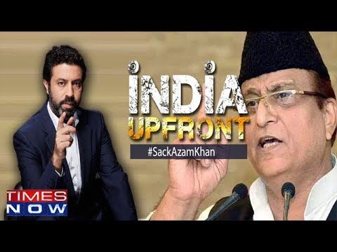 Azam Khan's misogyny shocks India, Will poll panel punish him? |India Upfront With Rahul Shivshankar