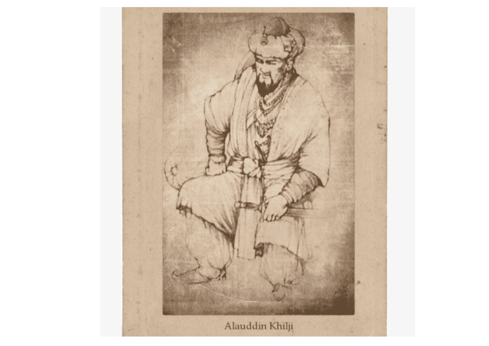 The Definitive Portrait of Alauddin Khilji